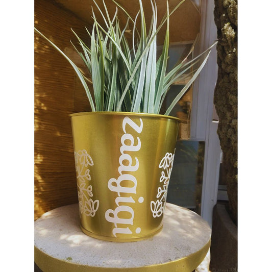 Zaagigi - Bloom Gold Planters