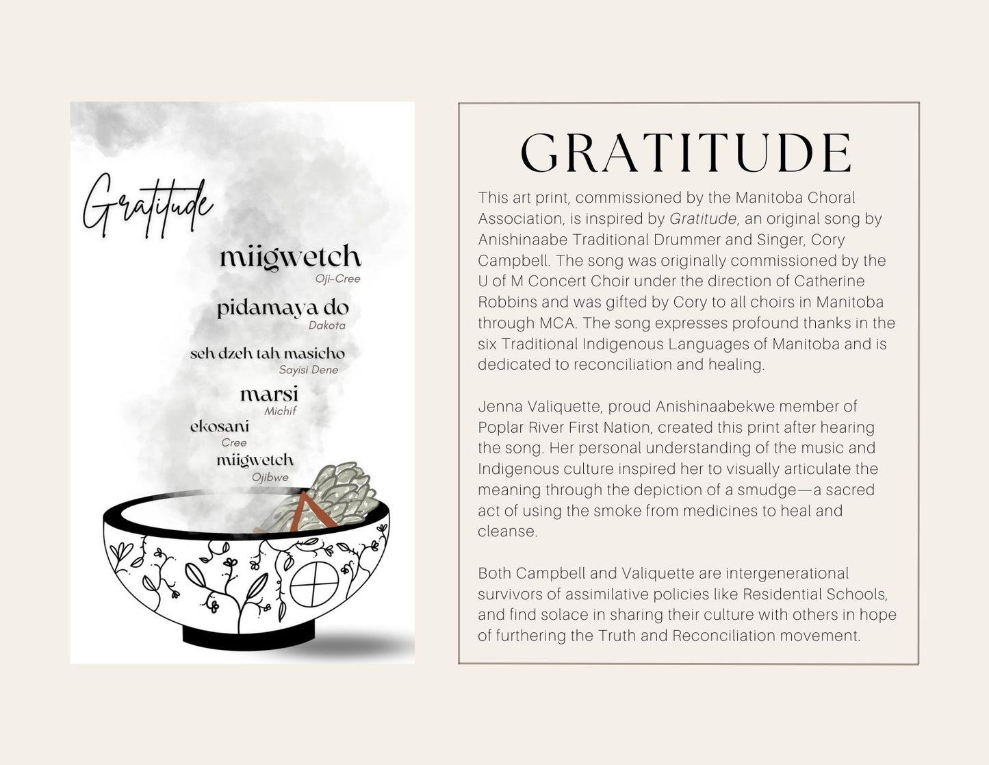 Gratitude Art Print