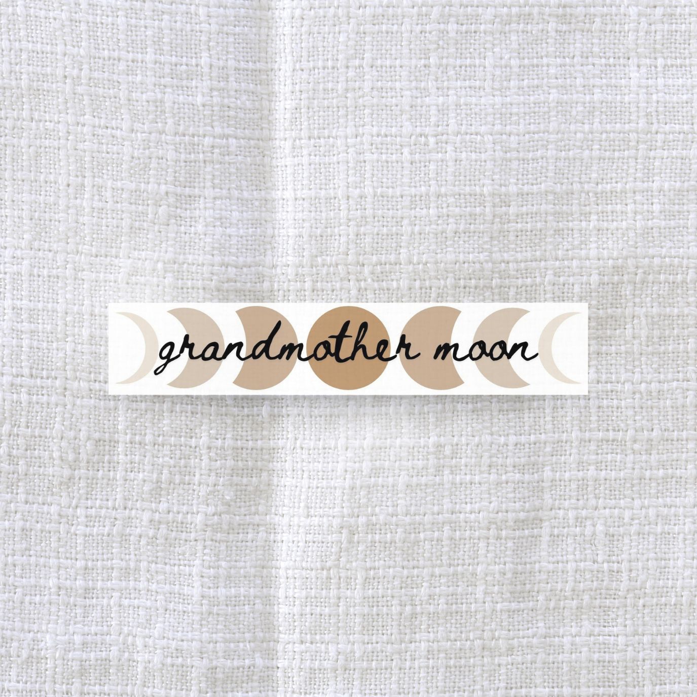 Grandmother Moon Vinyl Sticker