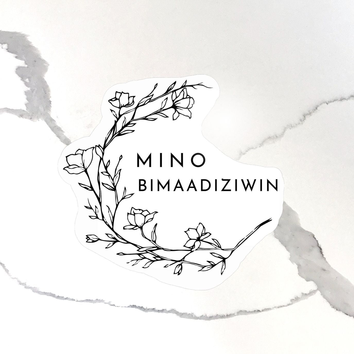 Mino Bimaadiziwin - Walk In A Good Way Vinyl Sticker