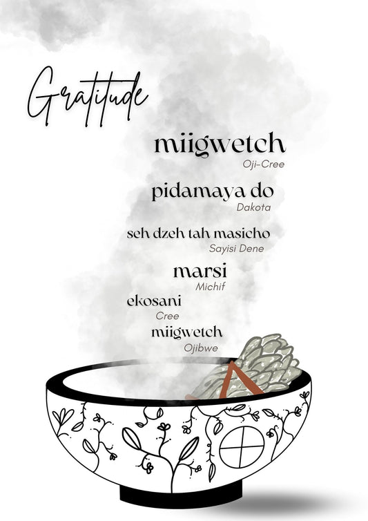 Gratitude Art Print