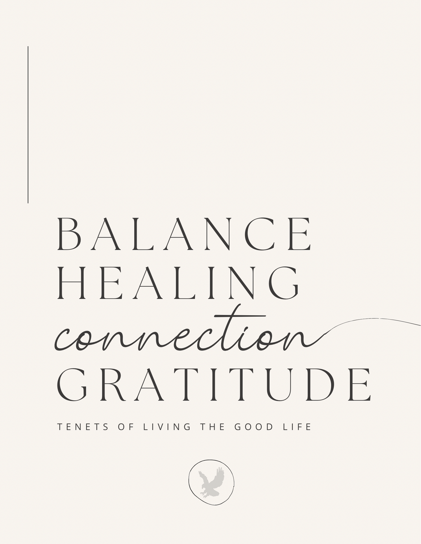 Tenets of Living the Good Life art print