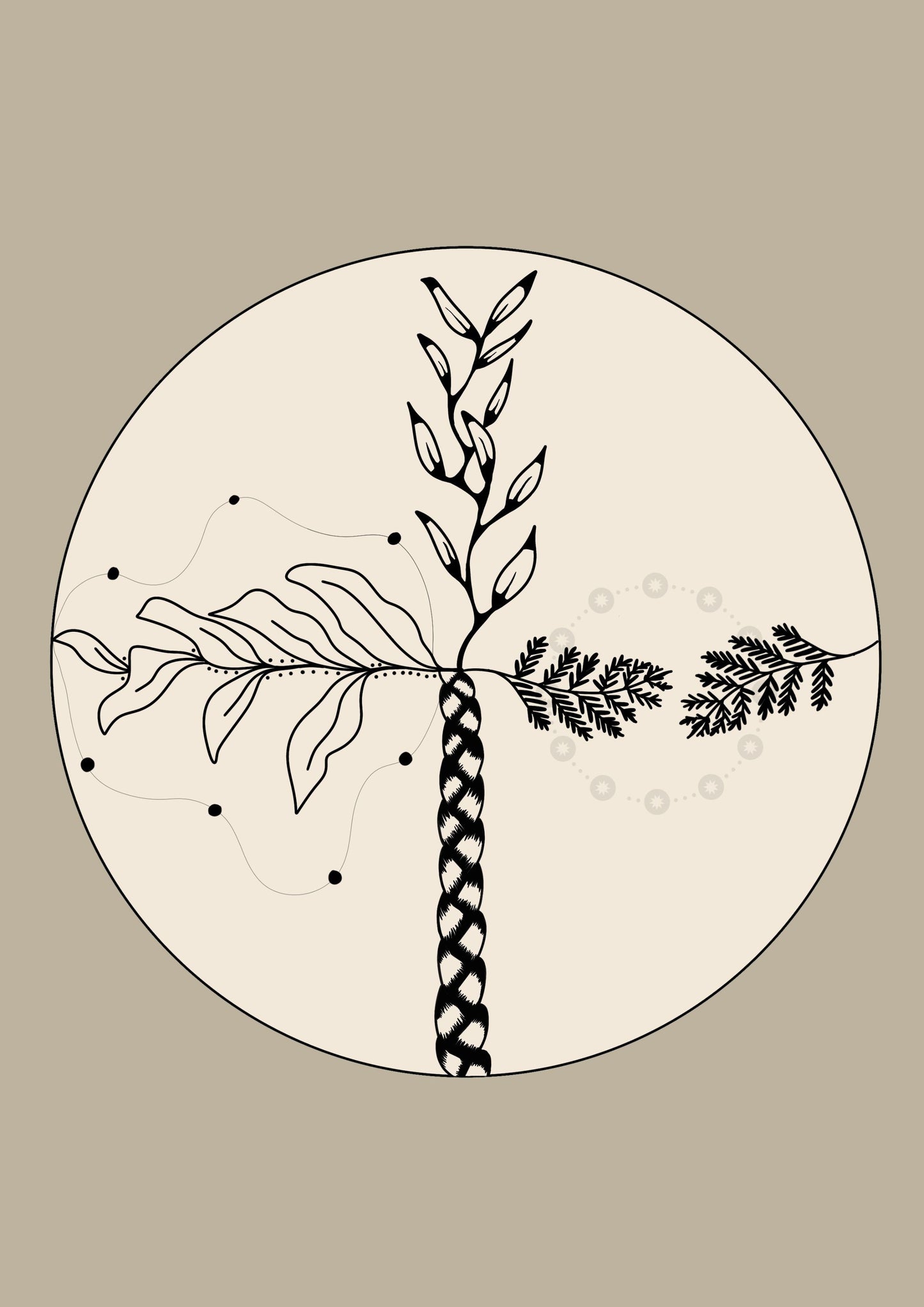 medicine wheel print