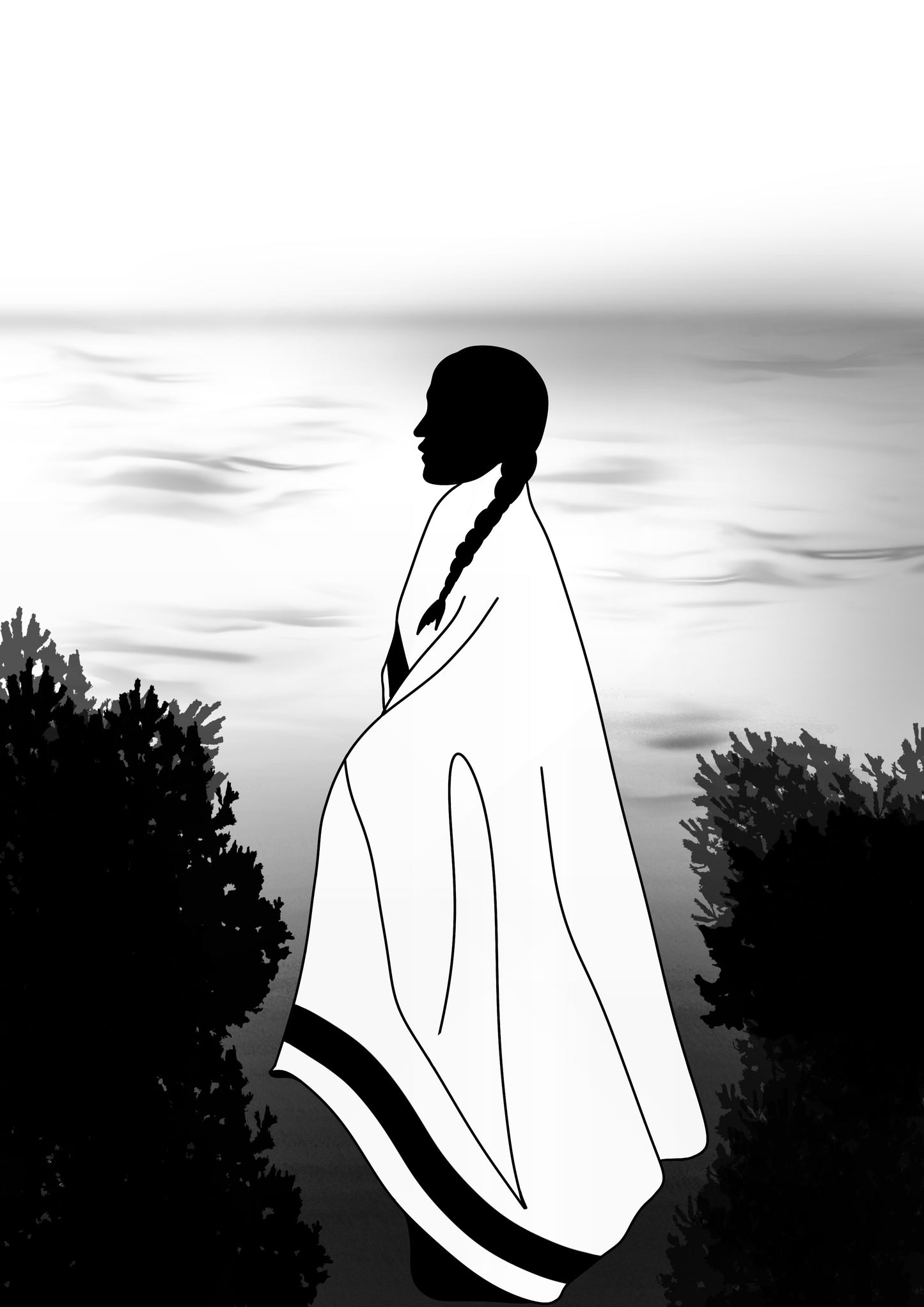 Zaaga'iigan Ikwewag (women of the lake) art print