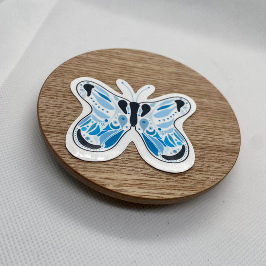 butterfly - memengwaa vinyl sticker