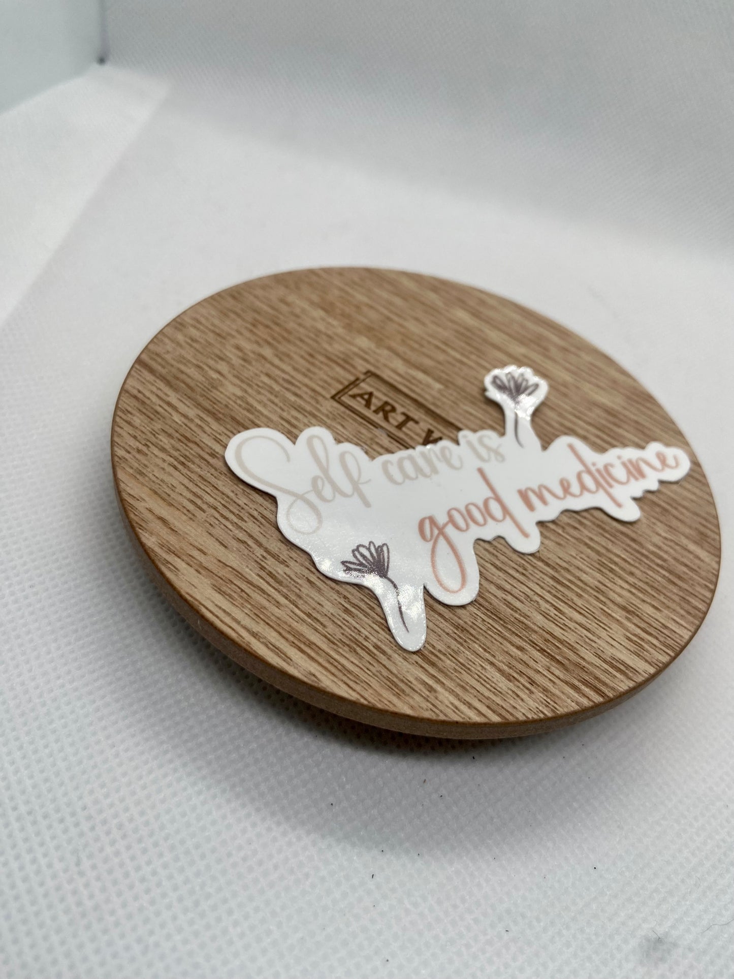 Self Care is Good Medicine - vinyl sticker