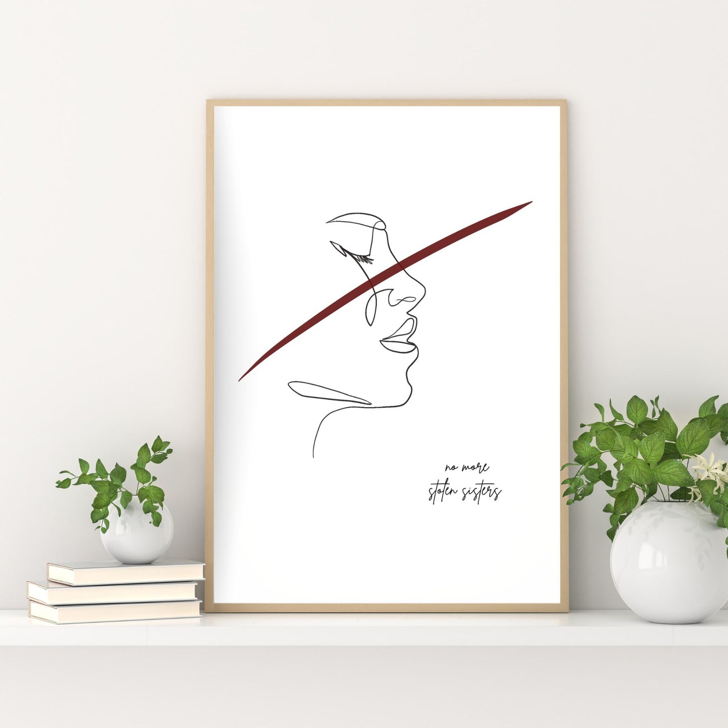 No More Stolen Sisters art print