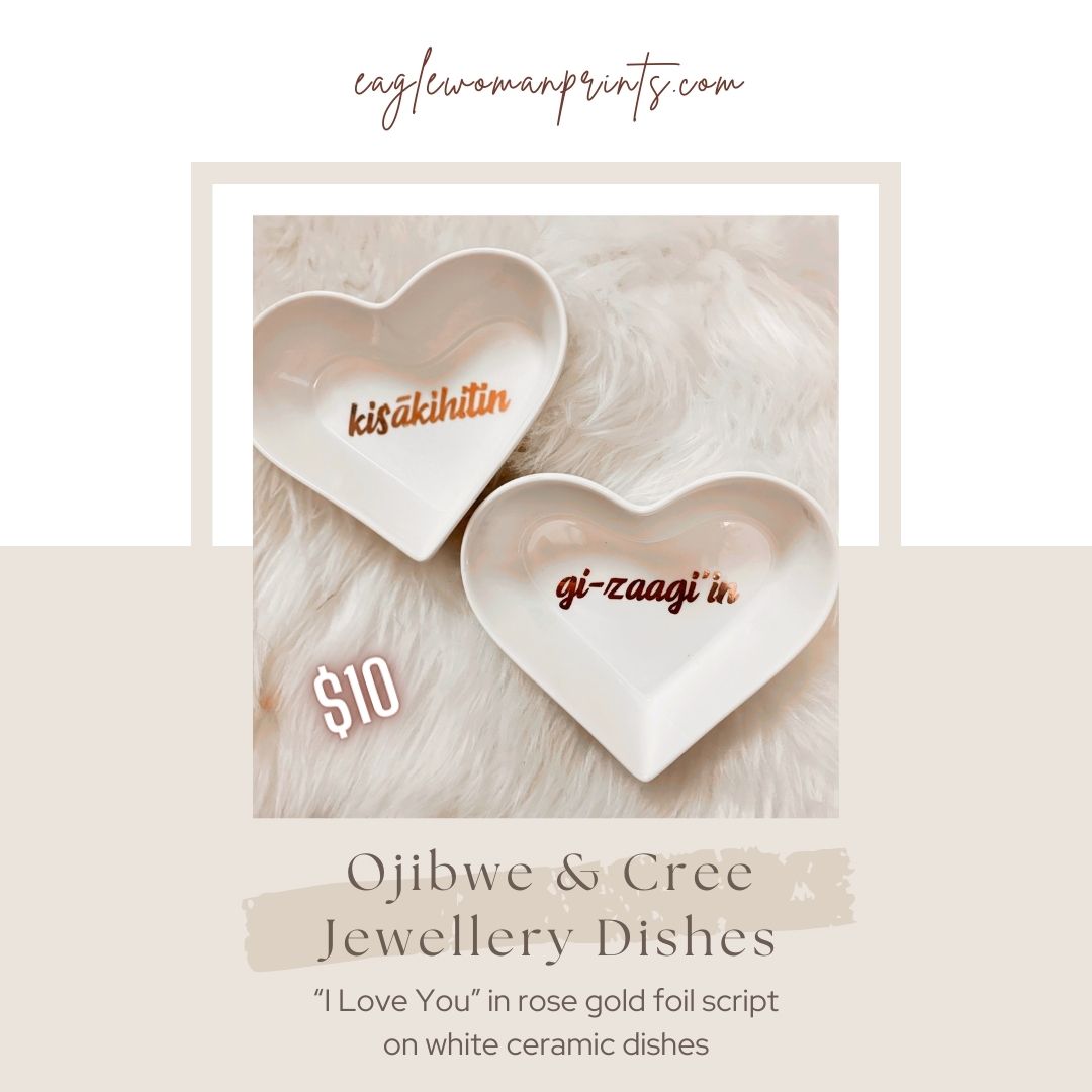 I Love You - Indigenized jewellery dish LIMITED EDITION