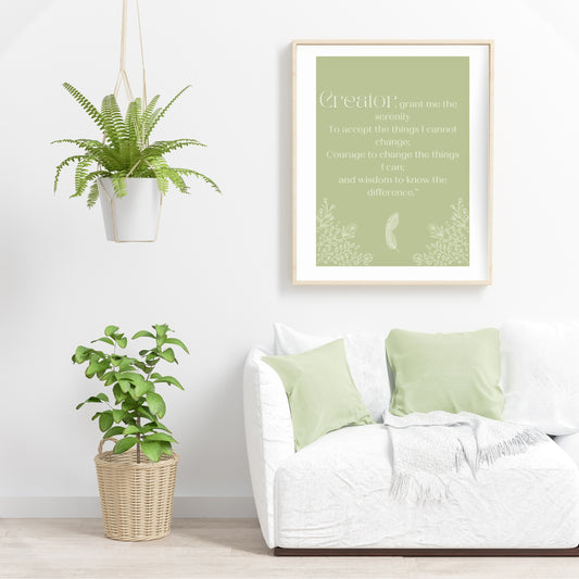 Ojibwe Serenity Prayer Set