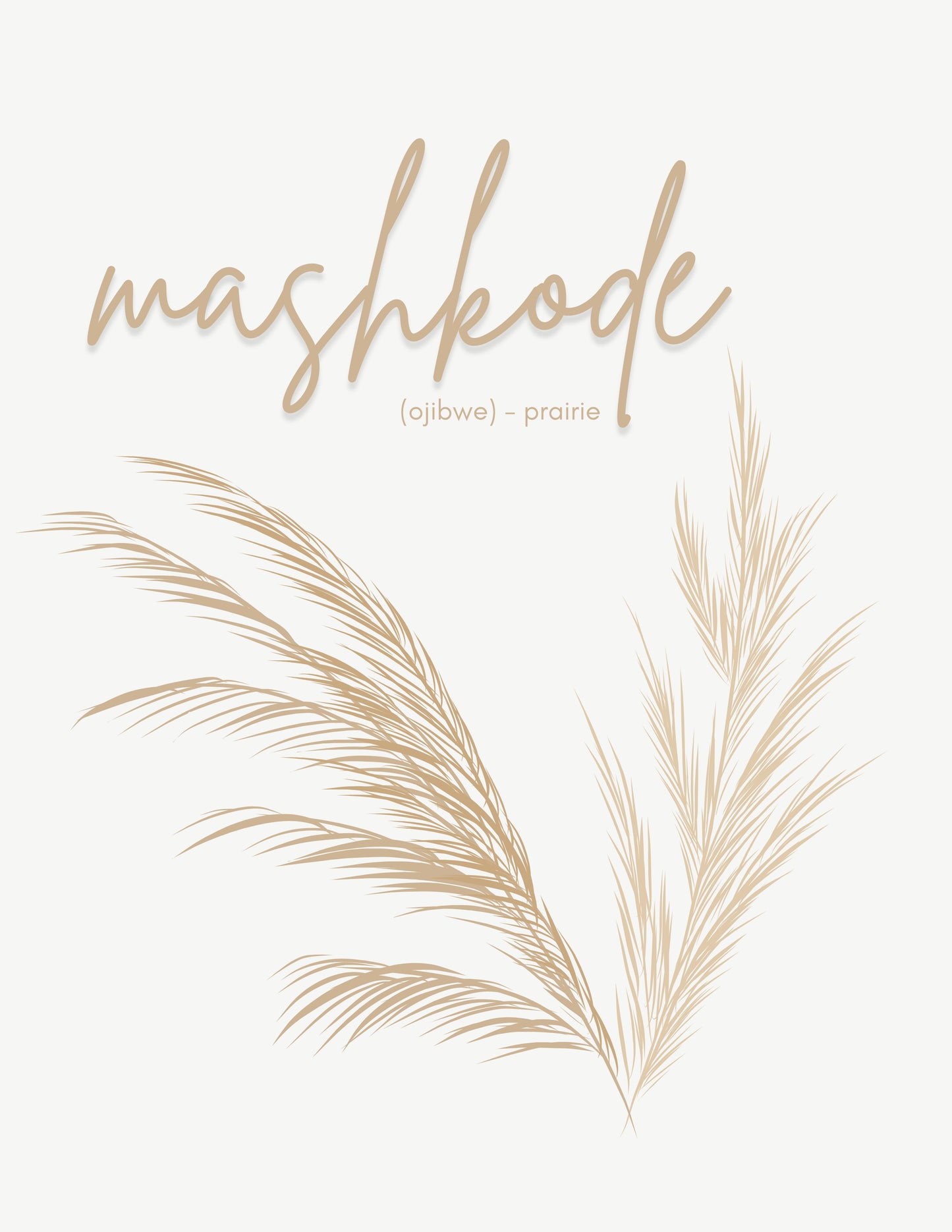 Mashkode Prairie Art Print