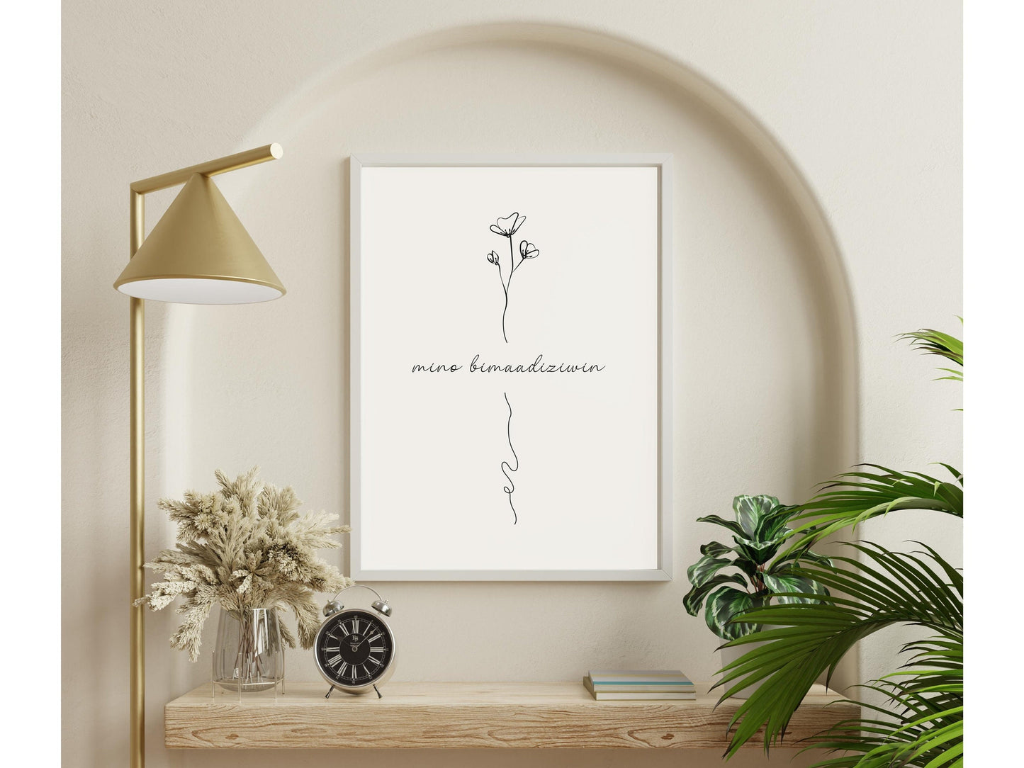 Mino Bimaadiziwin - Walking In A Good Way - Indigenous Art Print