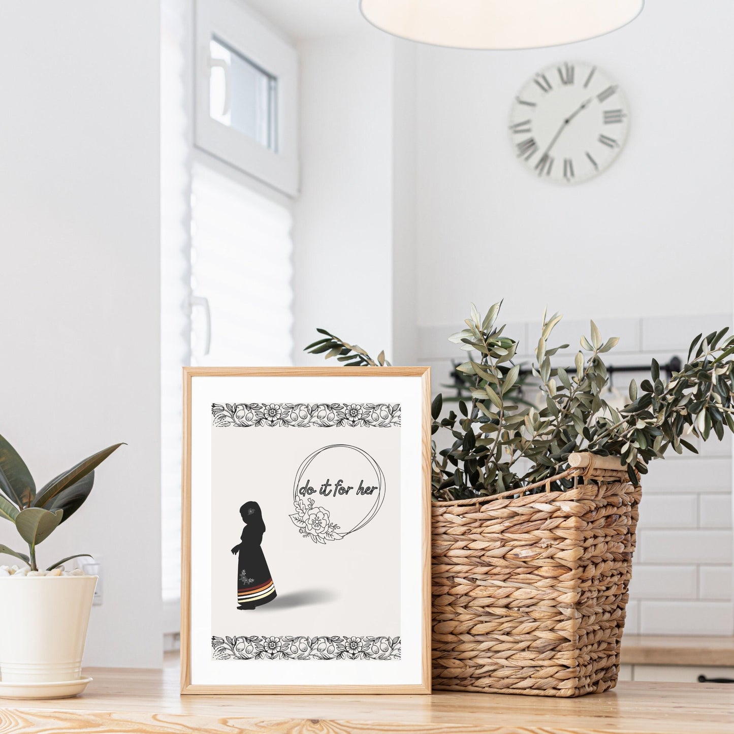 Do It For Her - Indigenous Tradition - Ribbon Skirt Art Print