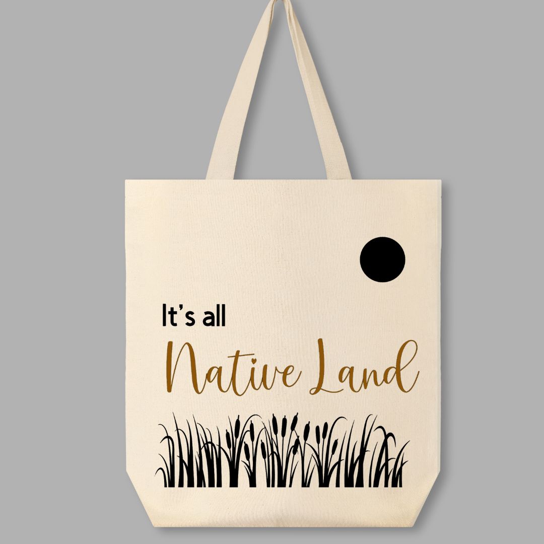 Indigenized tote bag