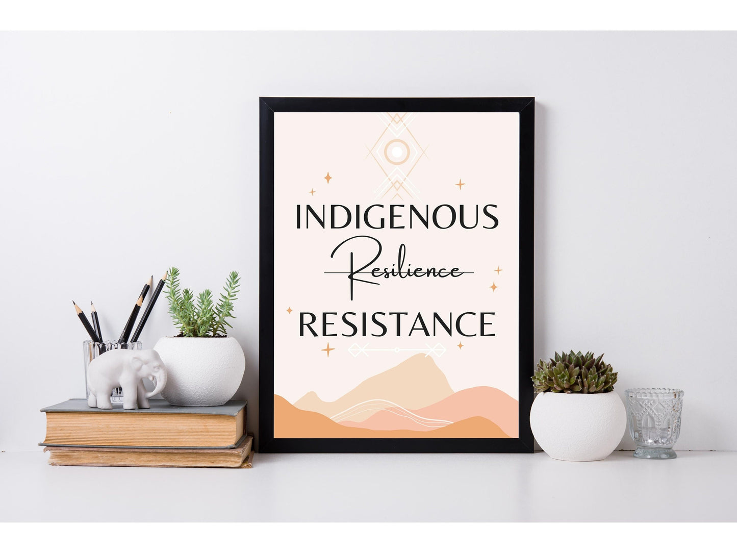 Indigenous Resistance - Art Print