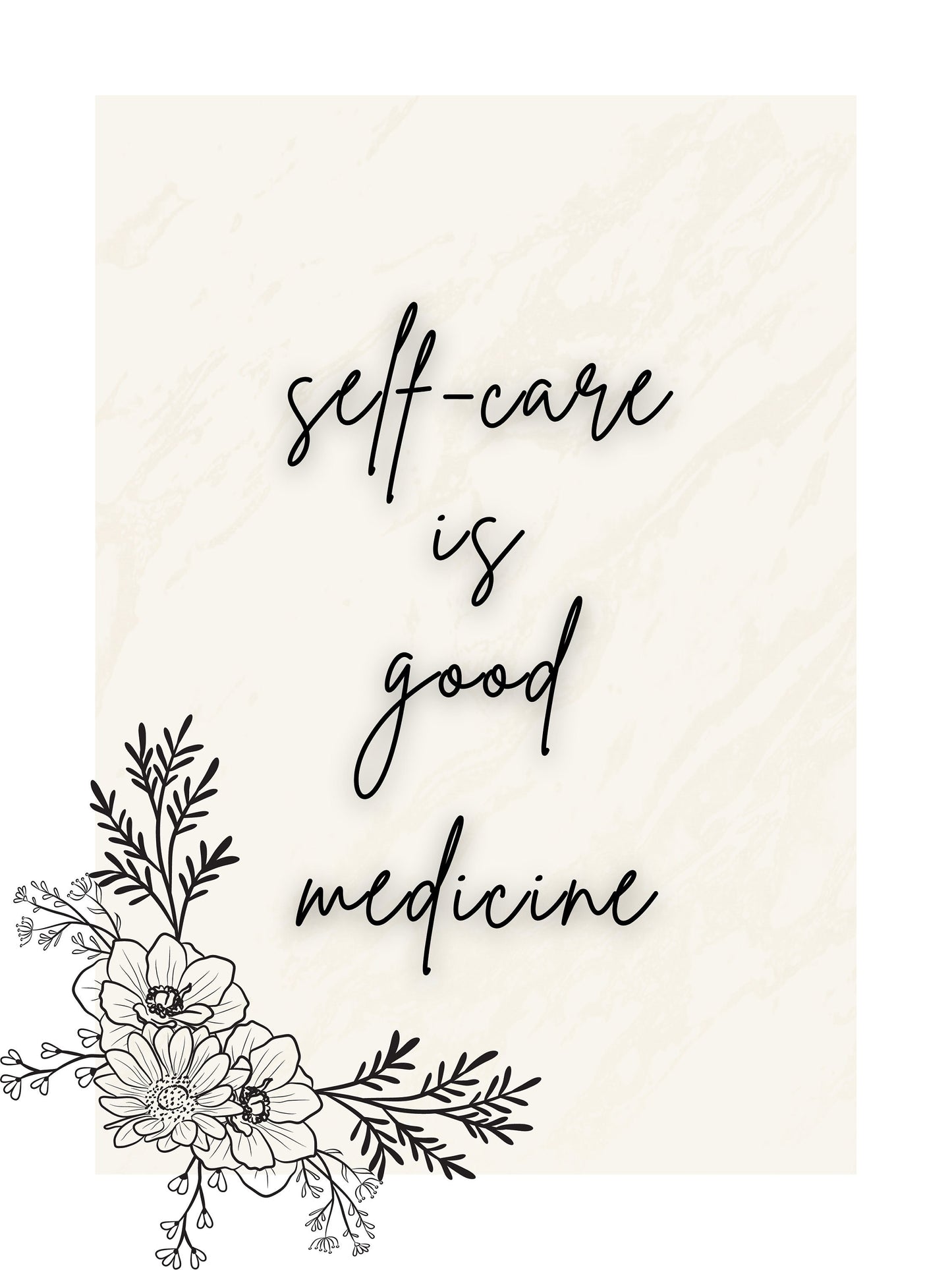 Self-Care is Good Medicine - Indigenous Art Print